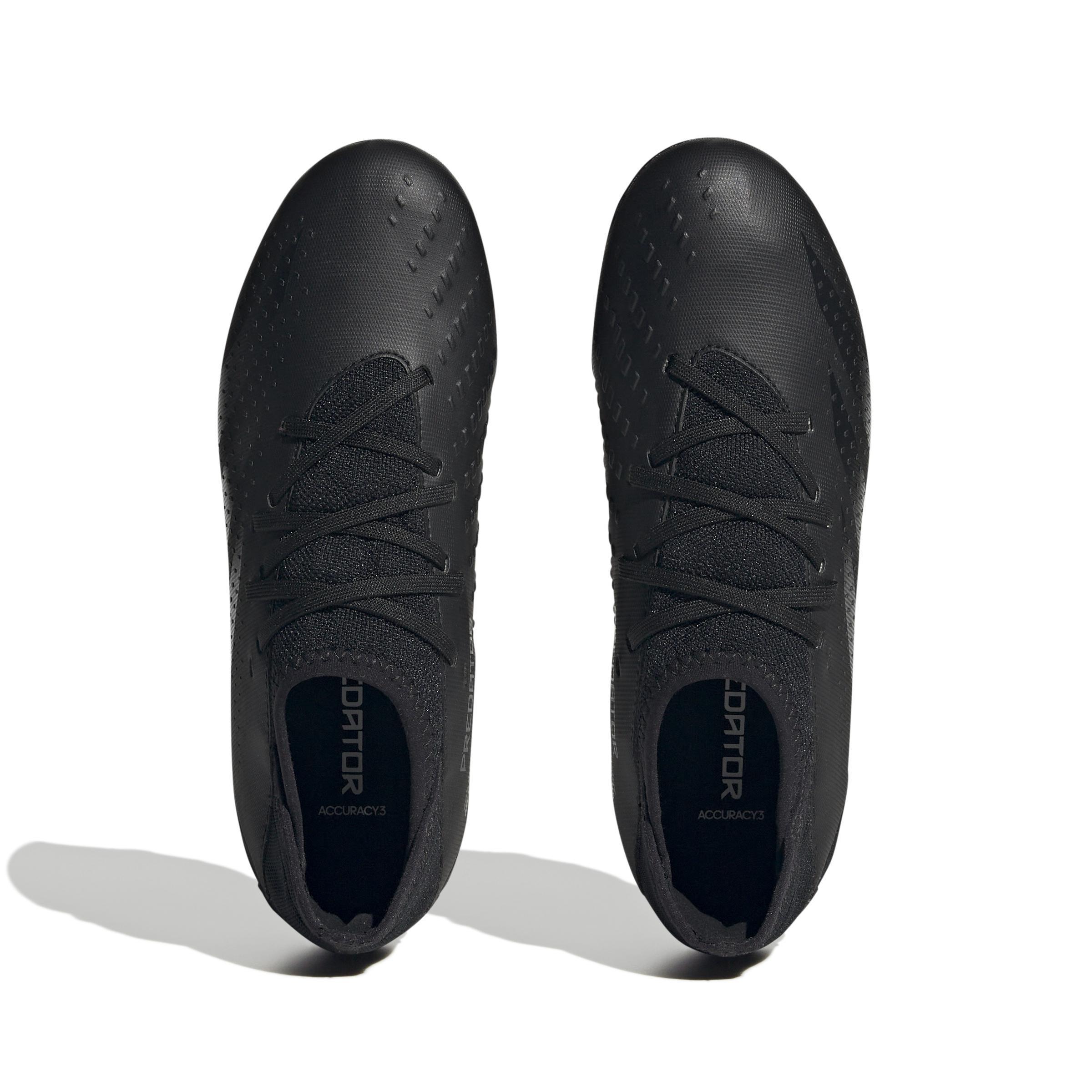 Unisex Kids Predator Accuracy.3 Firm Ground Boots, Black, A901_ONE, large image number 12