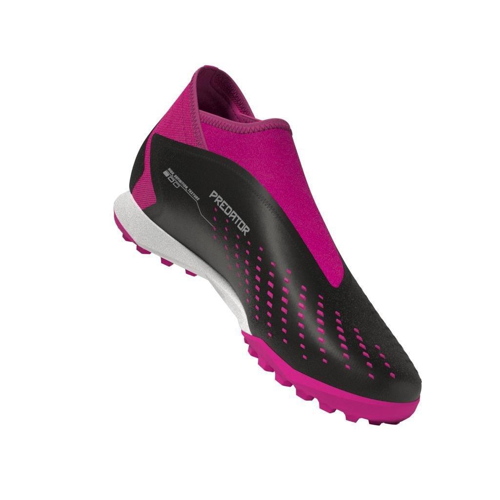 Unisex Predator Accuracy.3 Laceless Turf Boots, Black, A901_ONE, medium