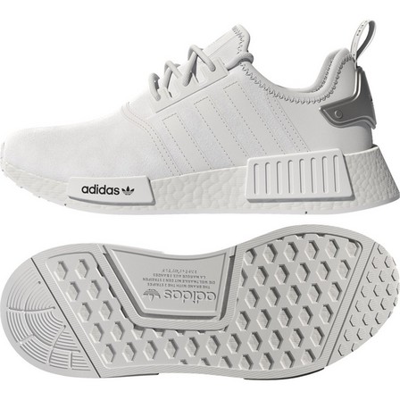 Women Nmd_R1 Shoes, White, A901_ONE, large image number 9