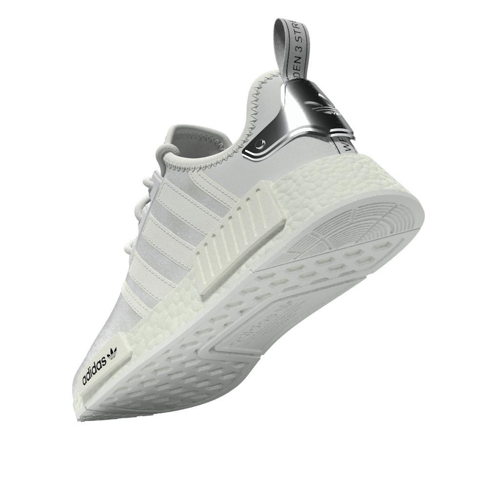 Adidas nmd womens outlet white and gray