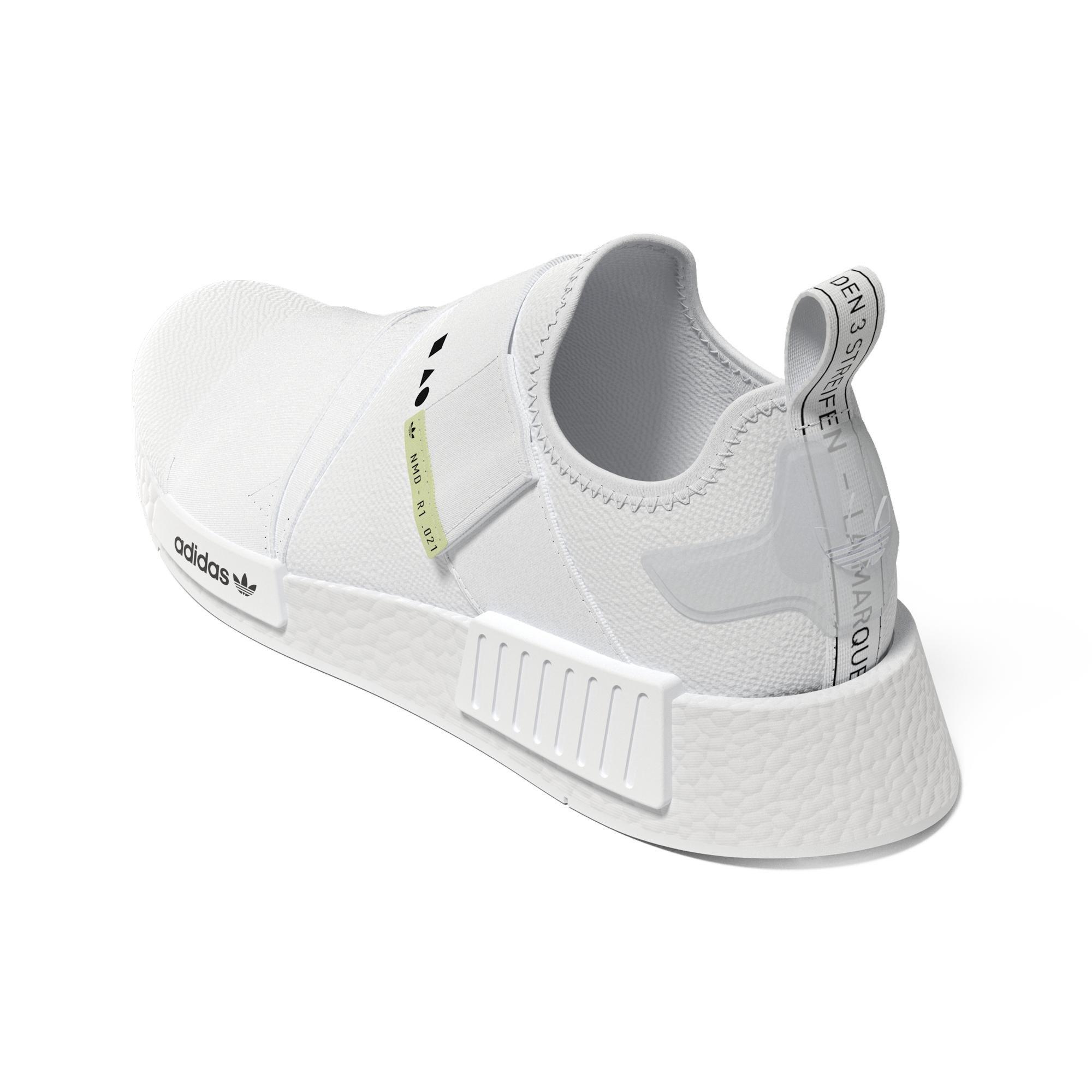 Nmd_R1 Shoes Ftwr, White, A901_ONE, large image number 5