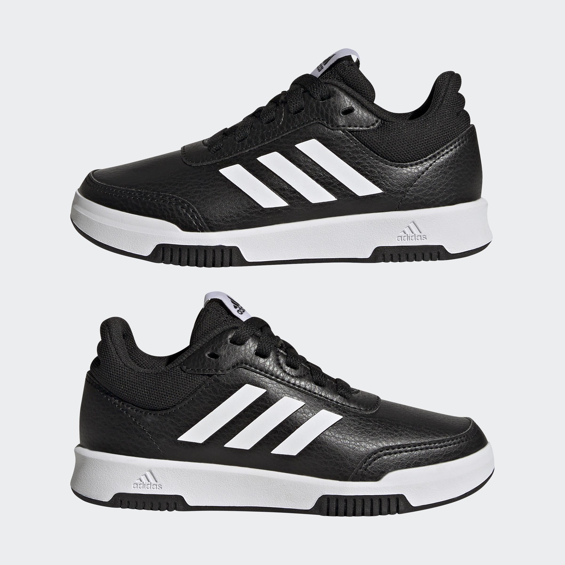 Unisex Kids Tensaur Sport Training Lace Shoes, Black, A901_ONE, large image number 8