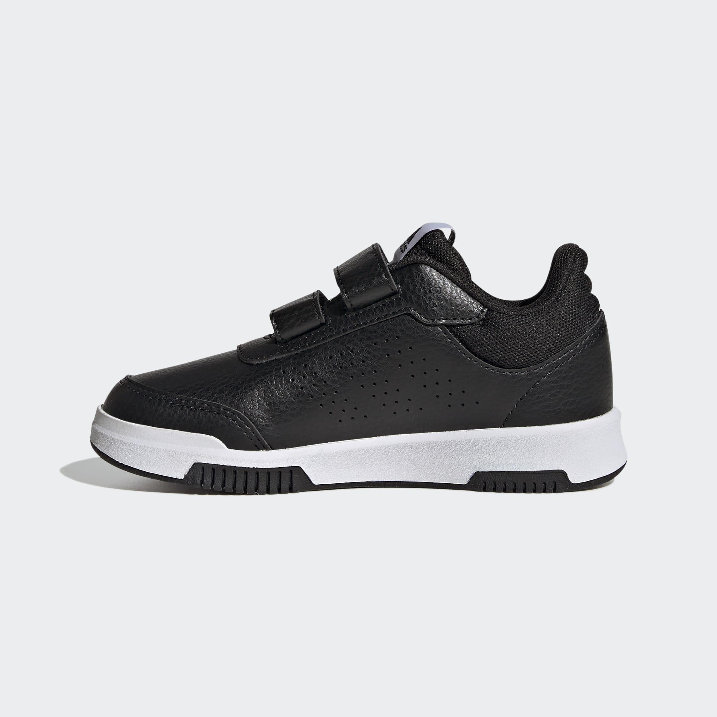 Unisex Kids Tensaur Hook And Loop Shoes, Black, A901_ONE, large image number 8