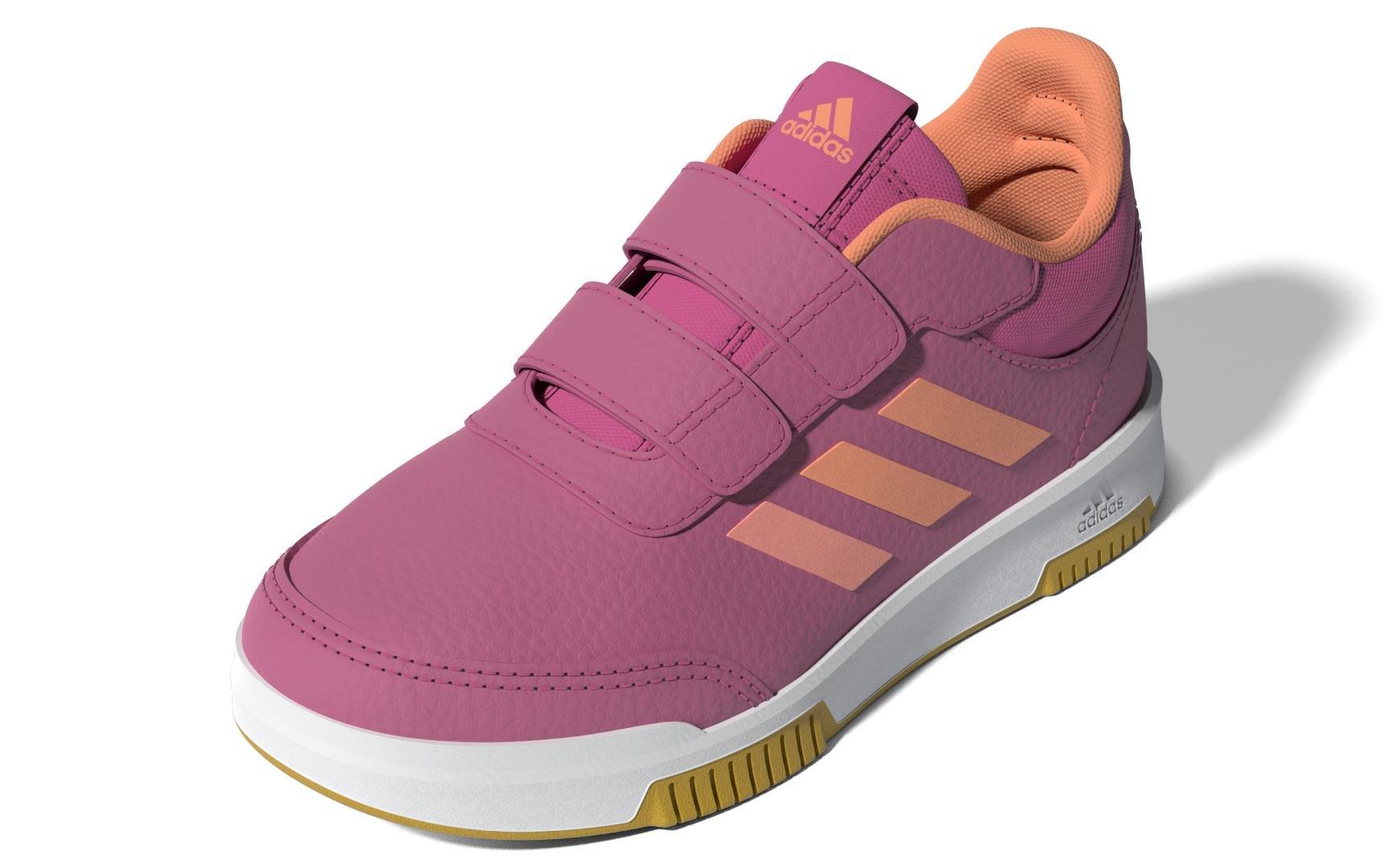 Unisex Kids Tensaur Hook and Loop Shoes, Pink, A901_ONE, large image number 6