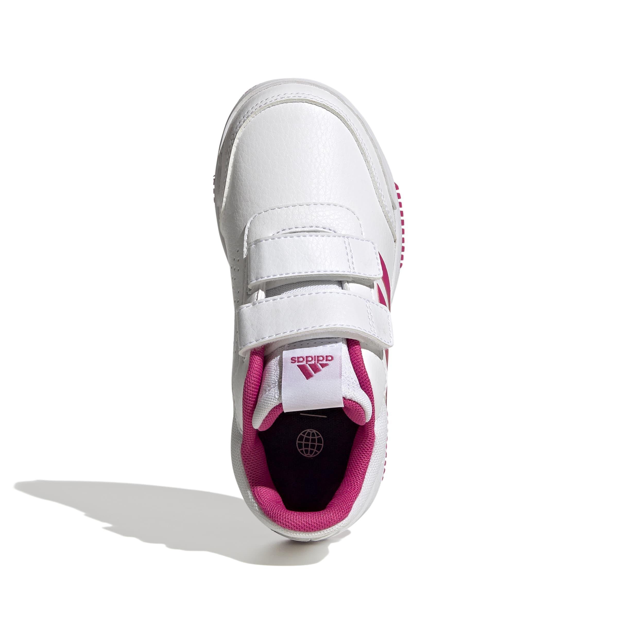 Unisex Kids Tensaur Hook And Loop Shoes, White, A901_ONE, large image number 1