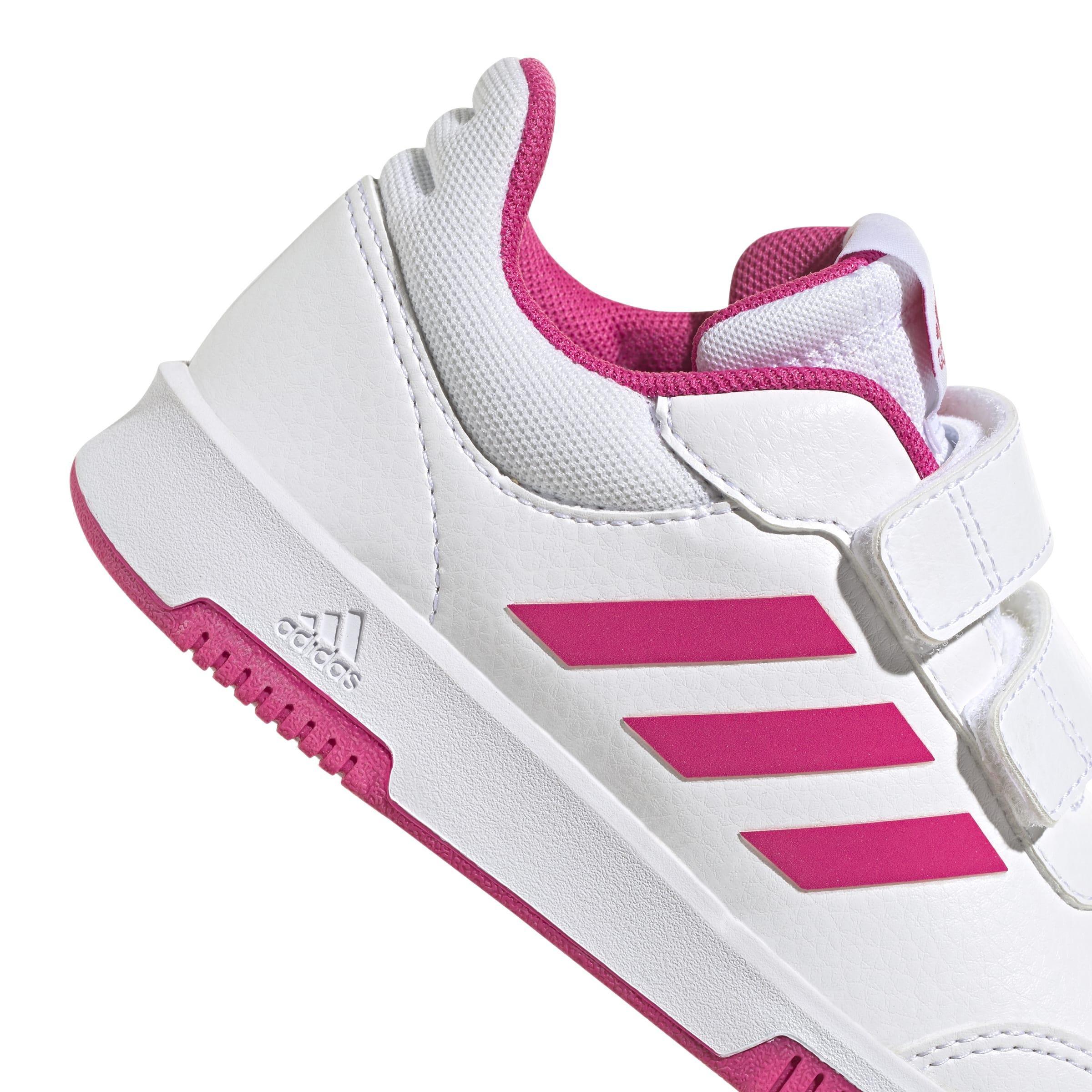 Unisex Kids Tensaur Hook And Loop Shoes, White, A901_ONE, large image number 4