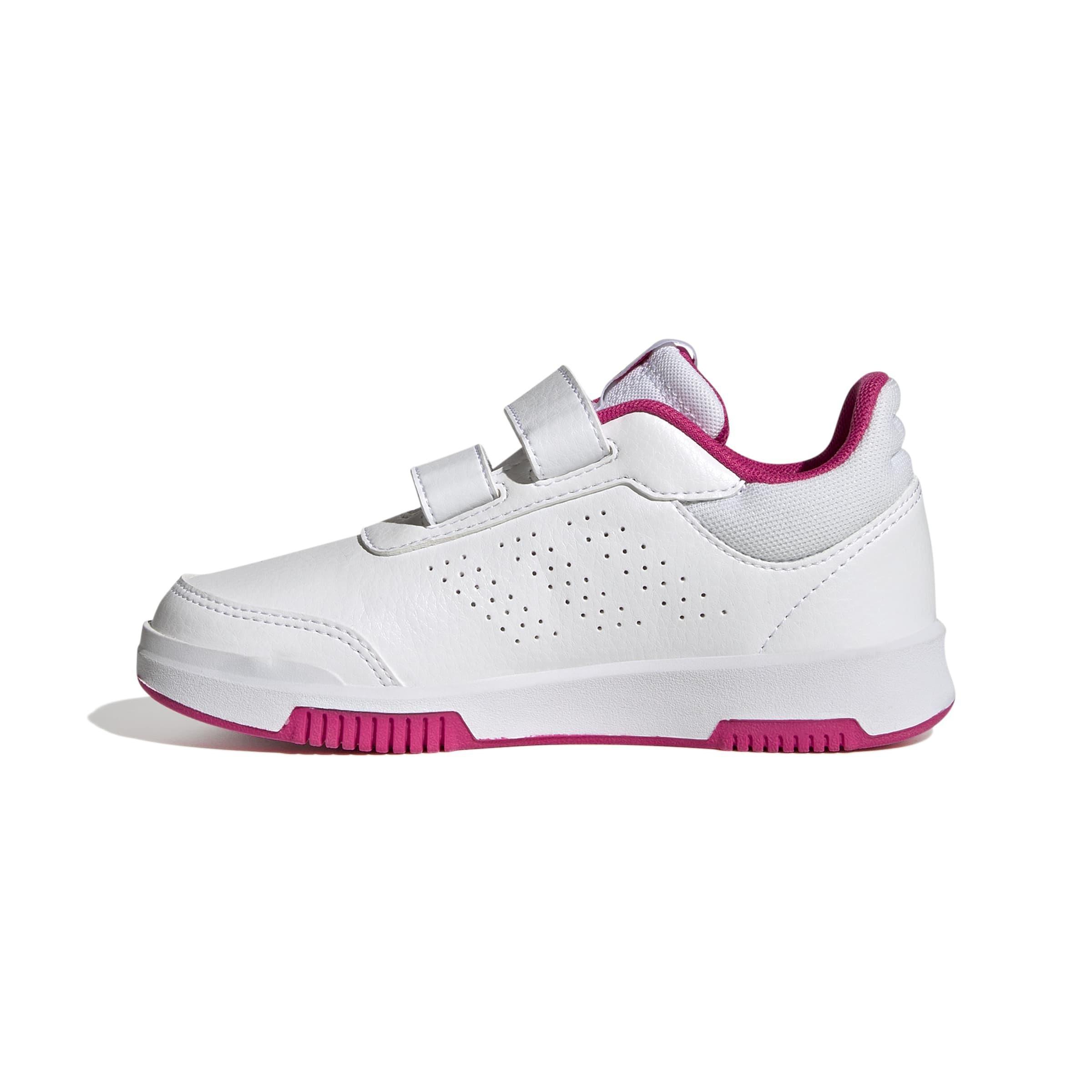 Unisex Kids Tensaur Hook And Loop Shoes, White, A901_ONE, large image number 8
