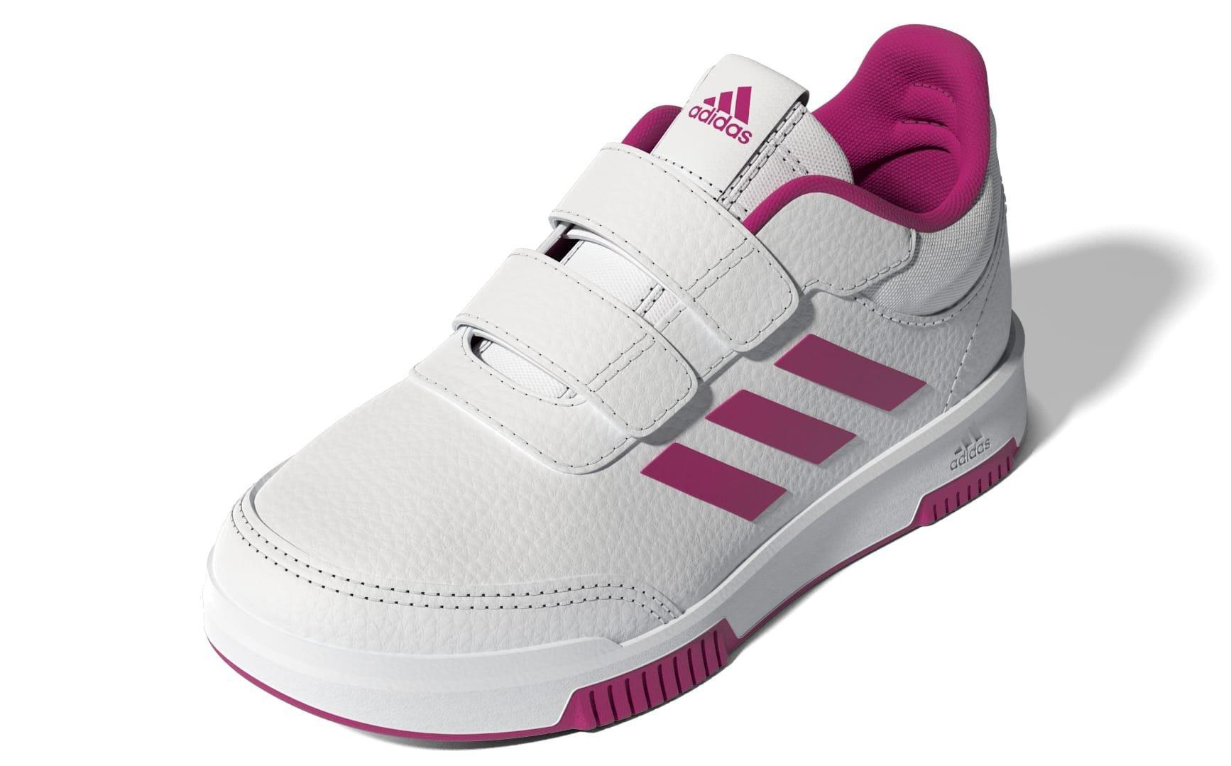 Unisex Kids Tensaur Hook And Loop Shoes, White, A901_ONE, large image number 9