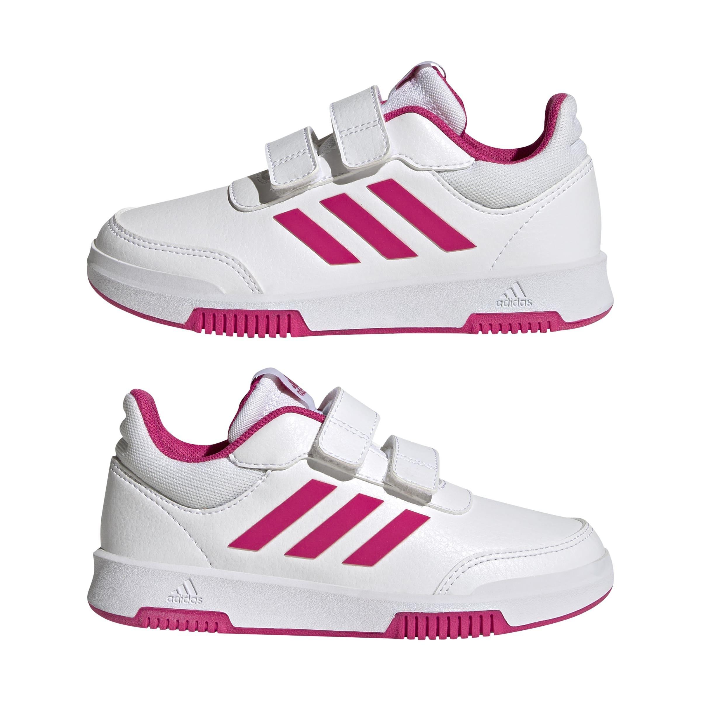 Unisex Kids Tensaur Hook And Loop Shoes, White, A901_ONE, large image number 12