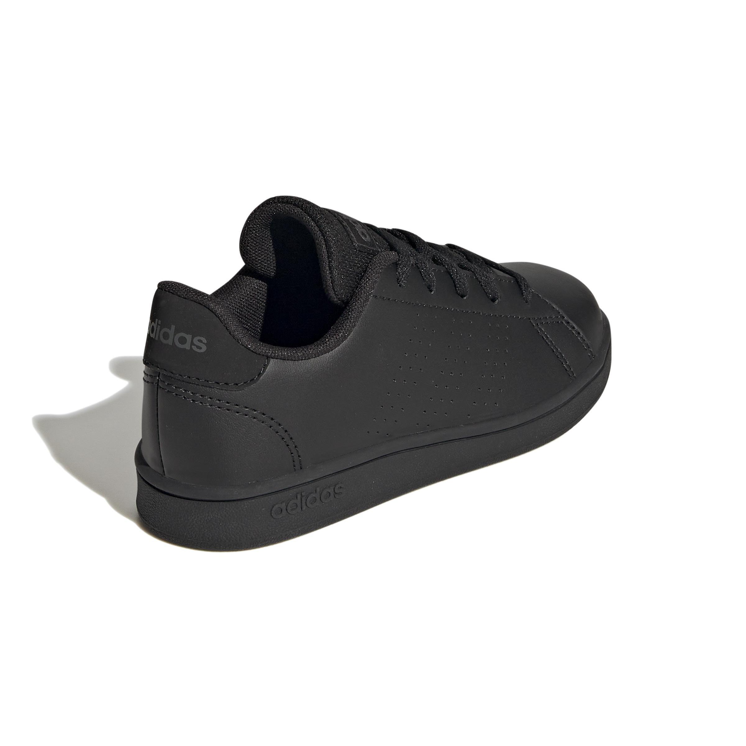 Kids Unisex Advantage Lifestyle Court Lace Shoes Core, Black, A901_ONE, large image number 2