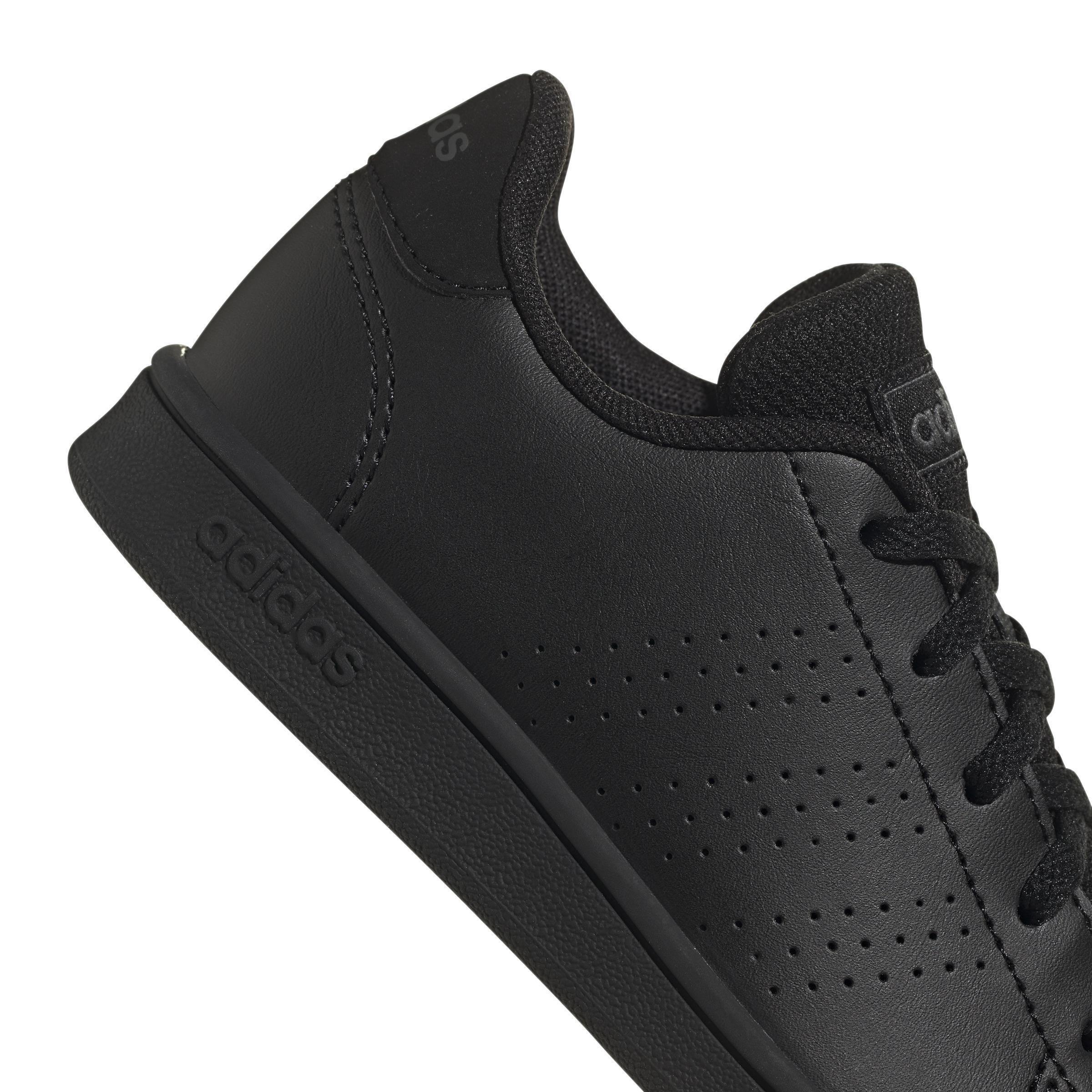 Unisex Kids Advantage Lifestyle Court Lace Shoes Core, Black, A901_ONE, large image number 3
