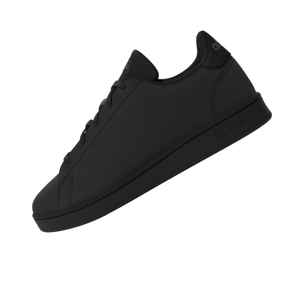 Unisex Kids Advantage Lifestyle Court Lace Shoes Core, Black, A901_ONE, large image number 8