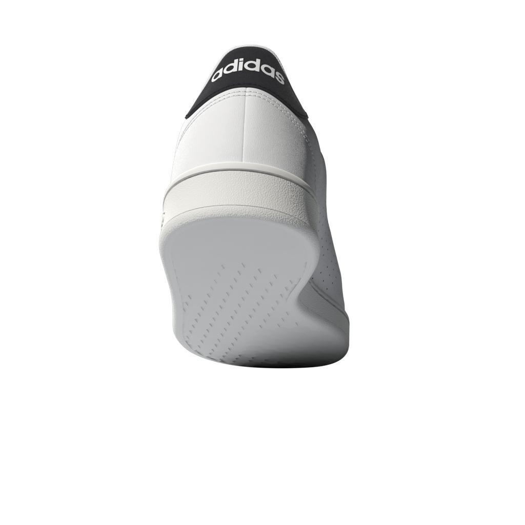 Unisex Kids Advantage Lifestyle Court Lace Shoes, White, A901_ONE, large image number 8