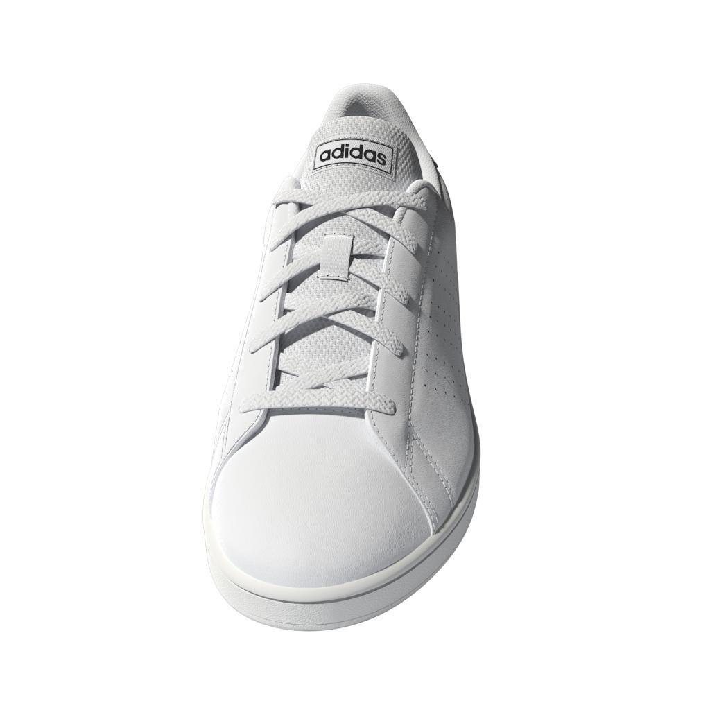 Unisex Kids Advantage Lifestyle Court Lace Shoes, White, A901_ONE, large image number 13
