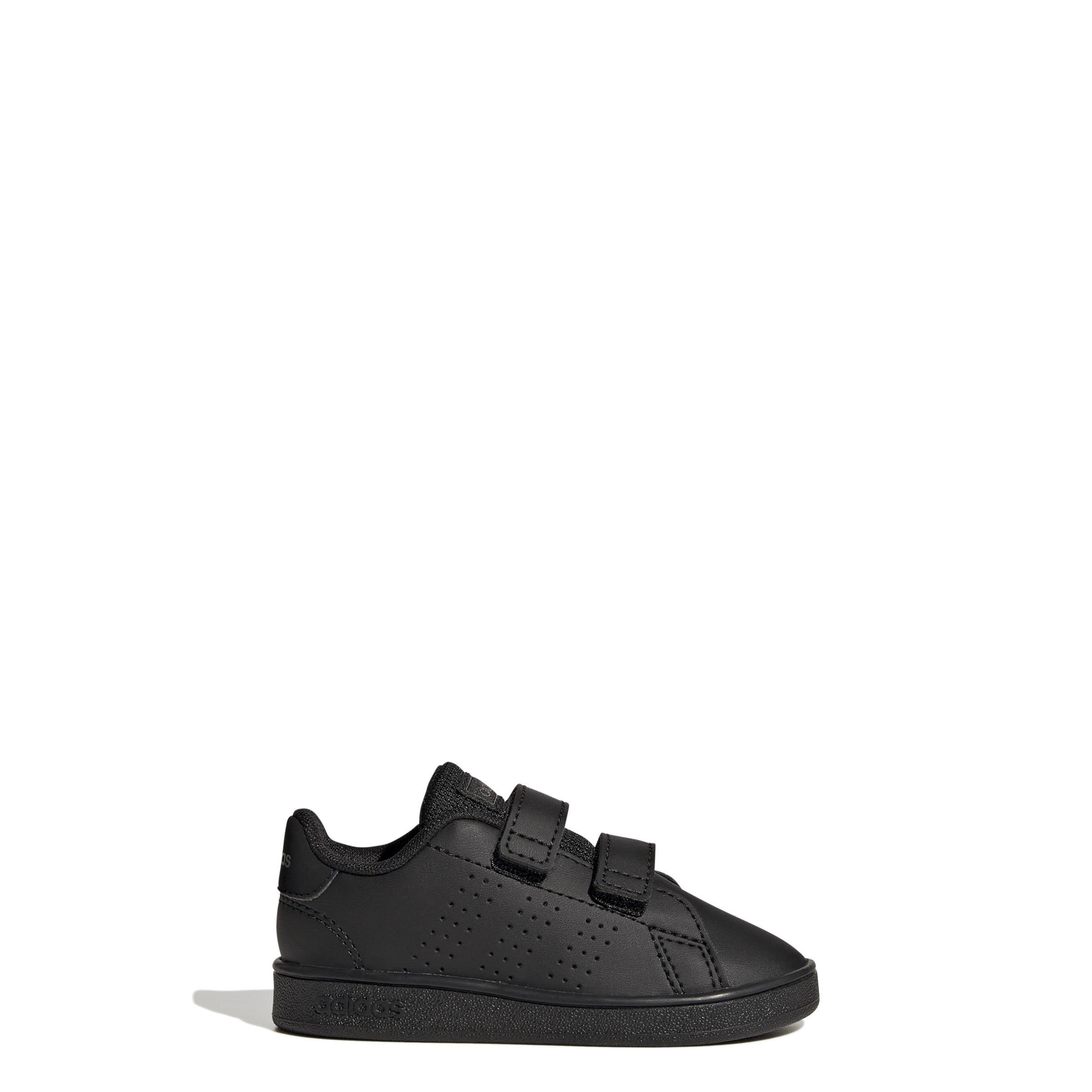 Unisex Kids Advantage Lifestyle Court Two Hook-And-Loop Shoes, Black, , large image number 5