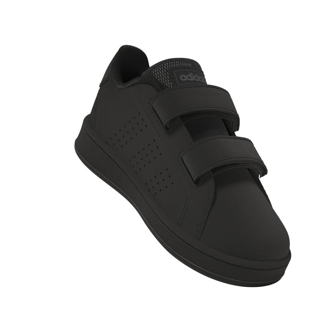 Unisex Kids Advantage Lifestyle Court Two Hook-And-Loop Shoes, Black, A901_ONE, large image number 10