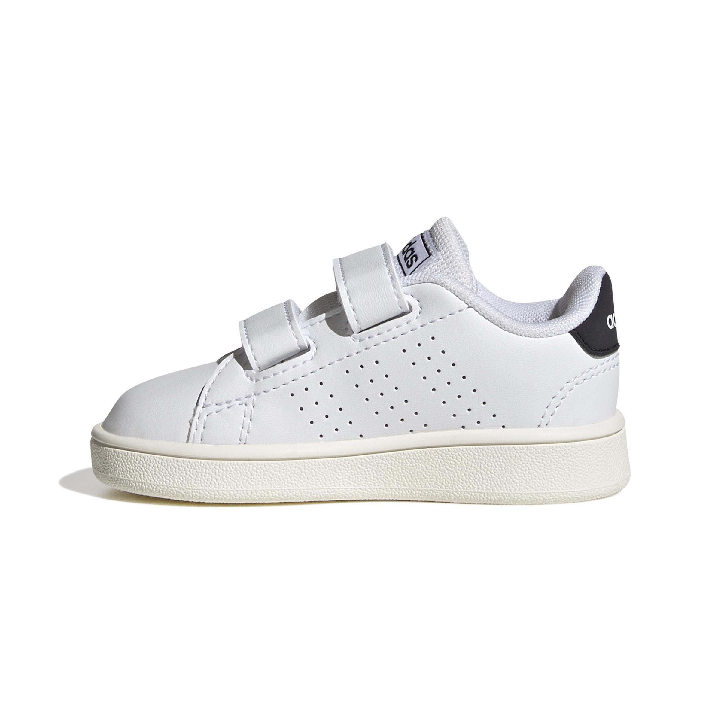 Unisex Kids Advantage Lifestyle Court Two Hook-And-Loop Shoes , White, A901_ONE, large image number 10