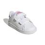 Unisex Kids Advantage Lifestyle Court Two Hook-and-Loop Shoes , white, A901_ONE, thumbnail image number 0