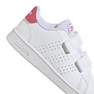 Unisex Kids Advantage Lifestyle Court Two Hook-and-Loop Shoes , white, A901_ONE, thumbnail image number 2