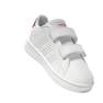 Unisex Kids Advantage Lifestyle Court Two Hook-and-Loop Shoes , white, A901_ONE, thumbnail image number 6