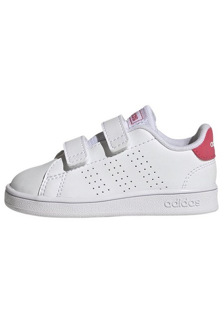 Unisex Kids Advantage Lifestyle Court Two Hook-and-Loop Shoes , white, A901_ONE, large image number 10