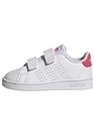 Unisex Kids Advantage Lifestyle Court Two Hook-and-Loop Shoes , white, A901_ONE, thumbnail image number 10