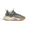 Kids Harden Stepback 3 Shoes, Green, A901_ONE, thumbnail image number 0