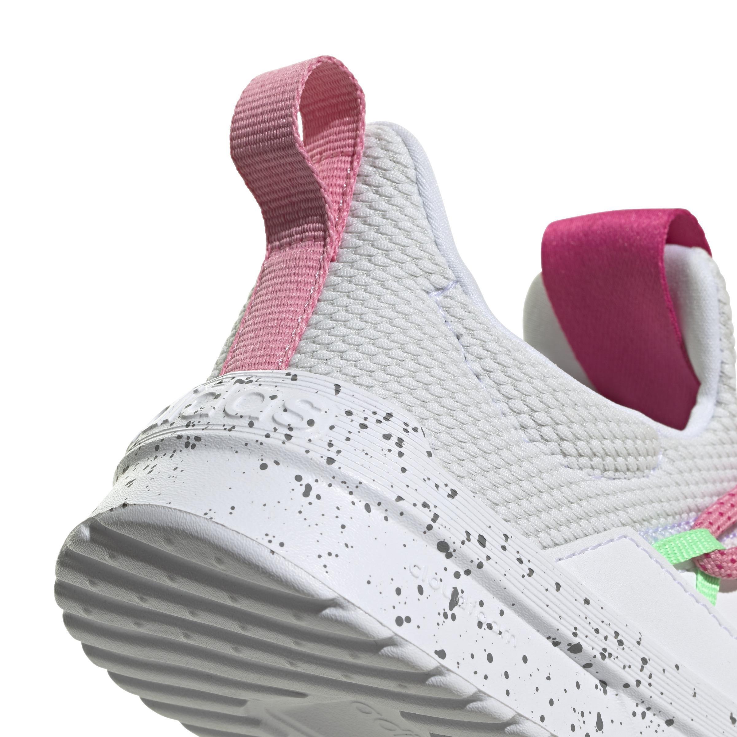 Unisex Kids Lite Racer Adapt 4.0 Lifestyle Running Slip-On Lace Shoes, White, A901_ONE, large image number 4