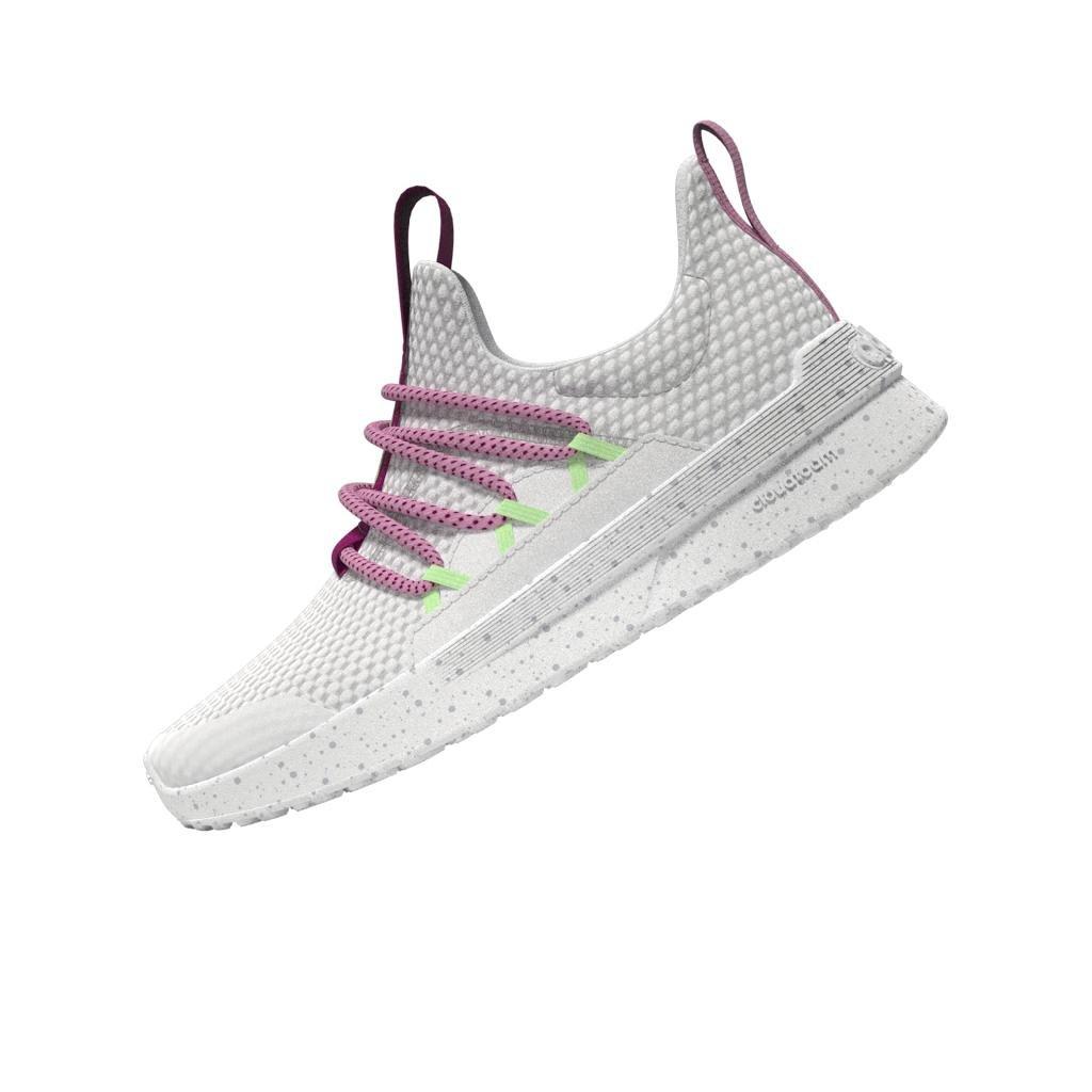 Unisex Kids Lite Racer Adapt 4.0 Lifestyle Running Slip-On Lace Shoes, White, A901_ONE, large image number 12