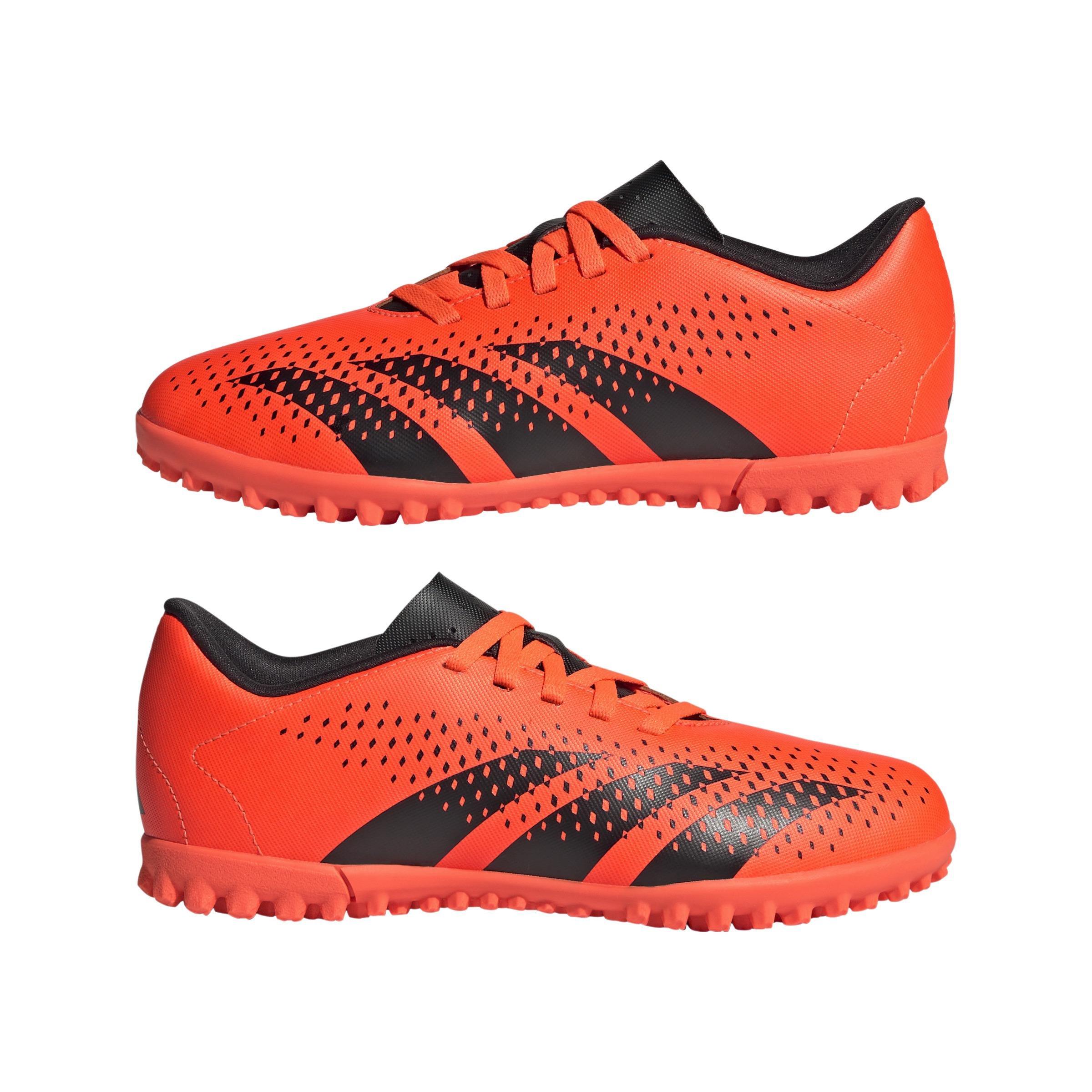 Unisex Kids Predator Accuracy.4 Turf Boots, Orange, , large image number 9