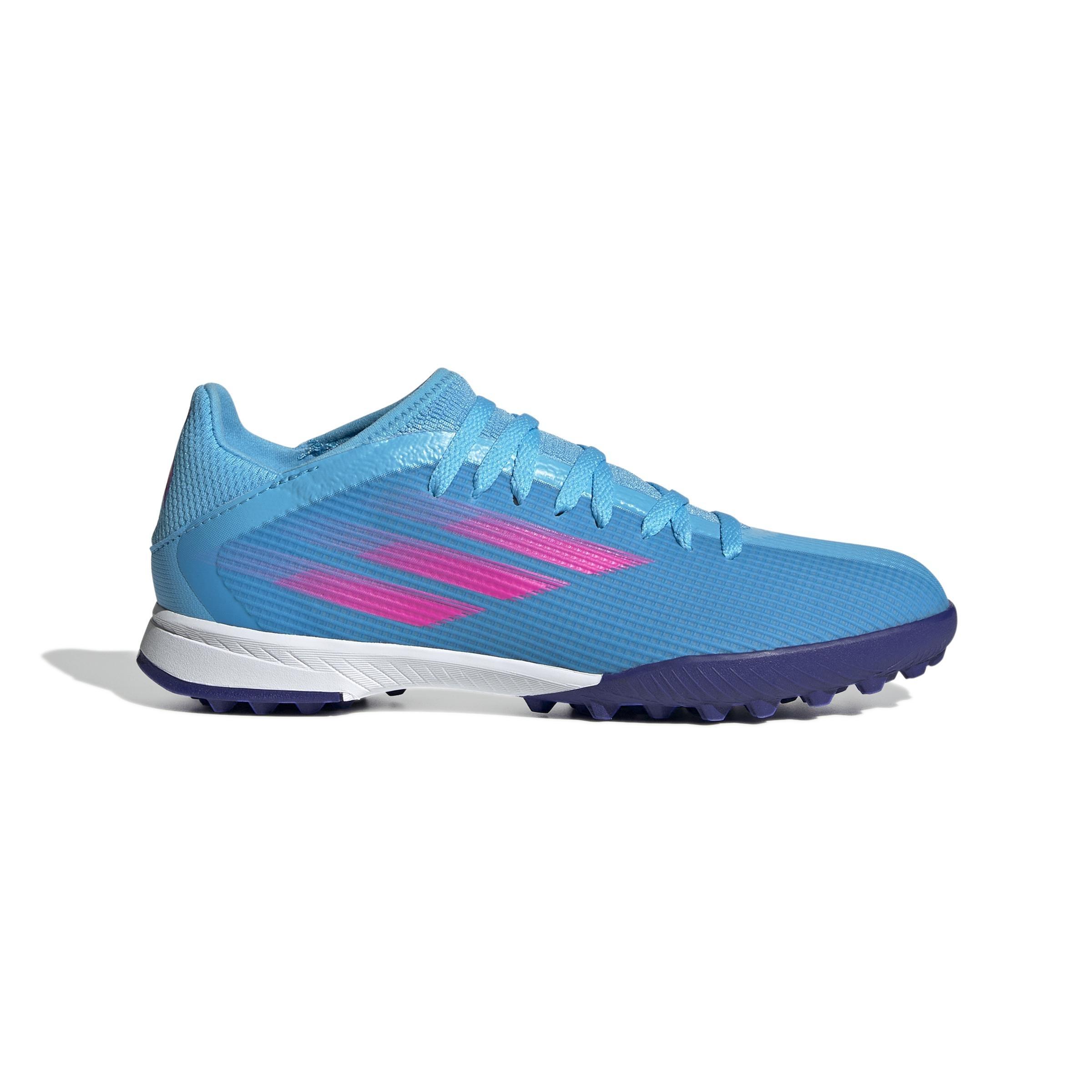 Unisex Kids Speedflow.3 Turf Boots, Blue, A901_ONE, large image number 0