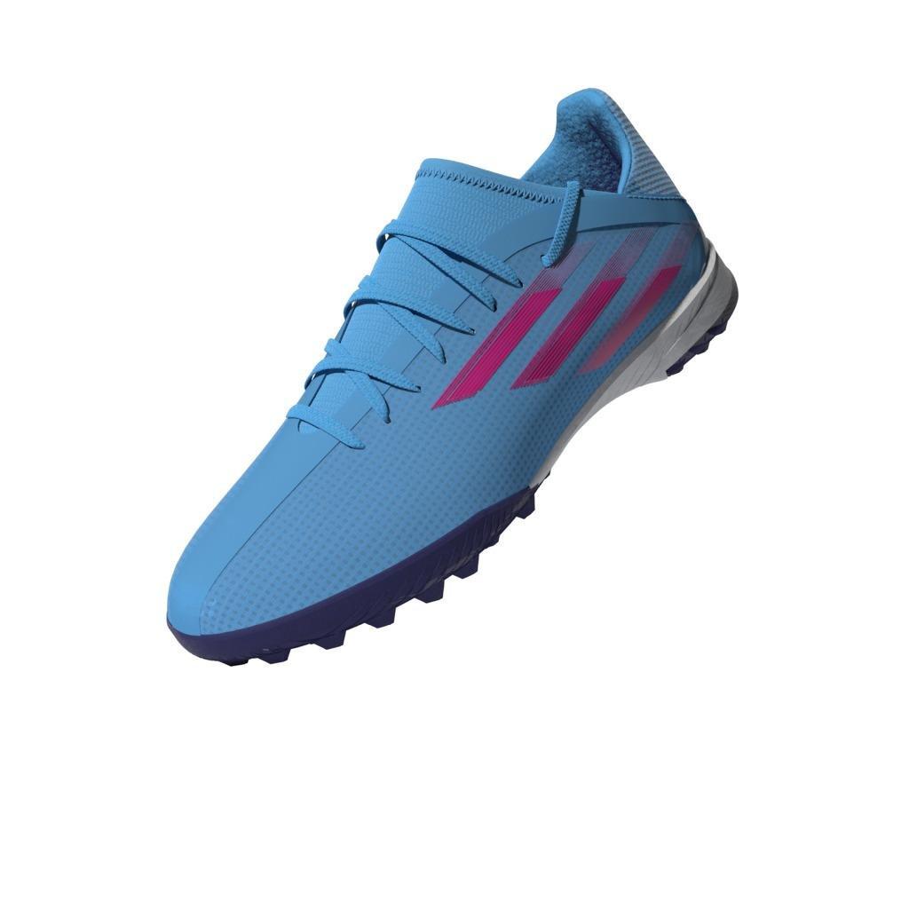 Unisex Kids Speedflow.3 Turf Boots, Blue, A901_ONE, large image number 16