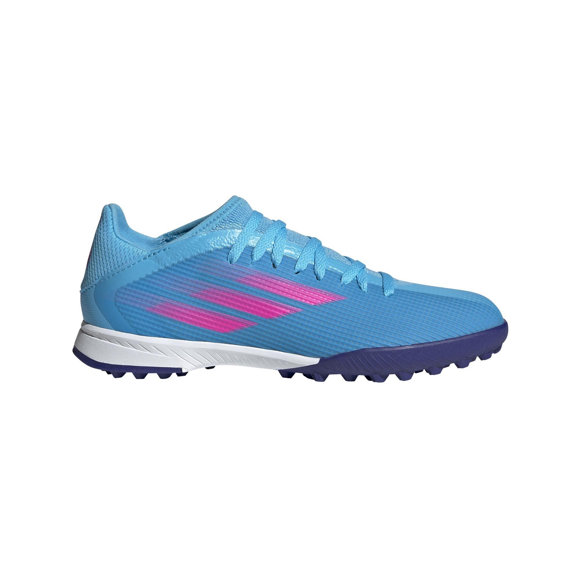 Unisex Kids Speedflow.3 Turf Boots, Blue, A901_ONE, large image number 27