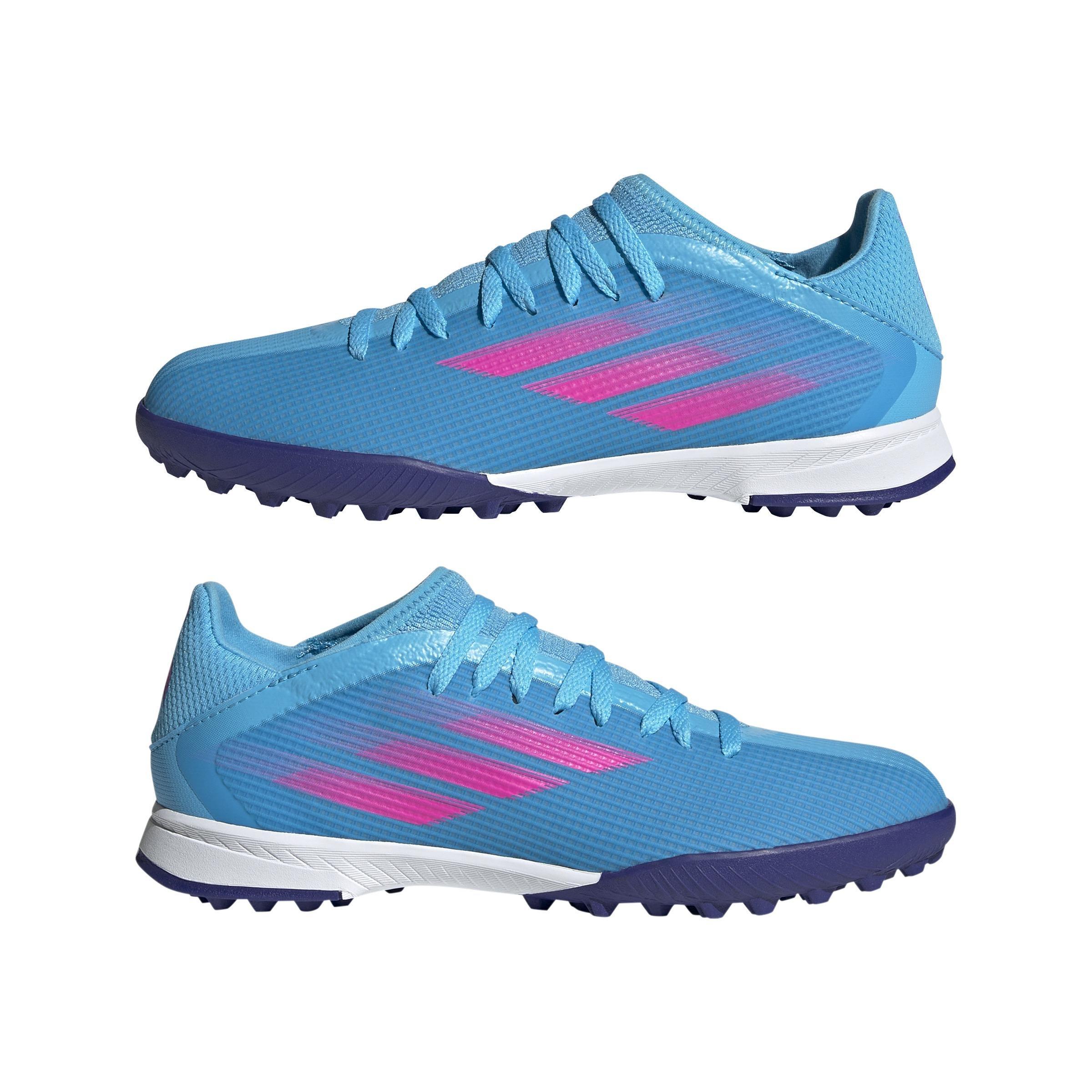 Unisex Kids Speedflow.3 Turf Boots, Blue, A901_ONE, large image number 30