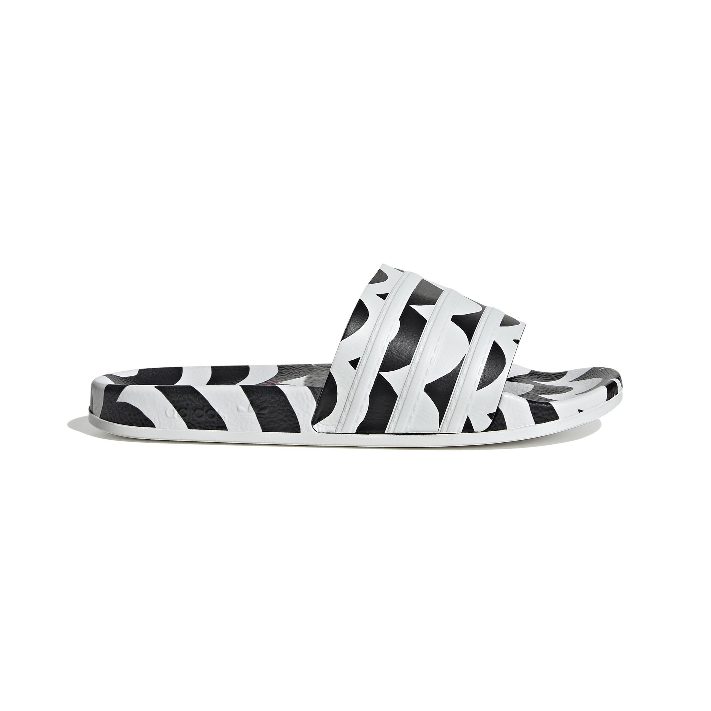 Marimekko Adilette Slides, Black, A901_ONE, large image number 0