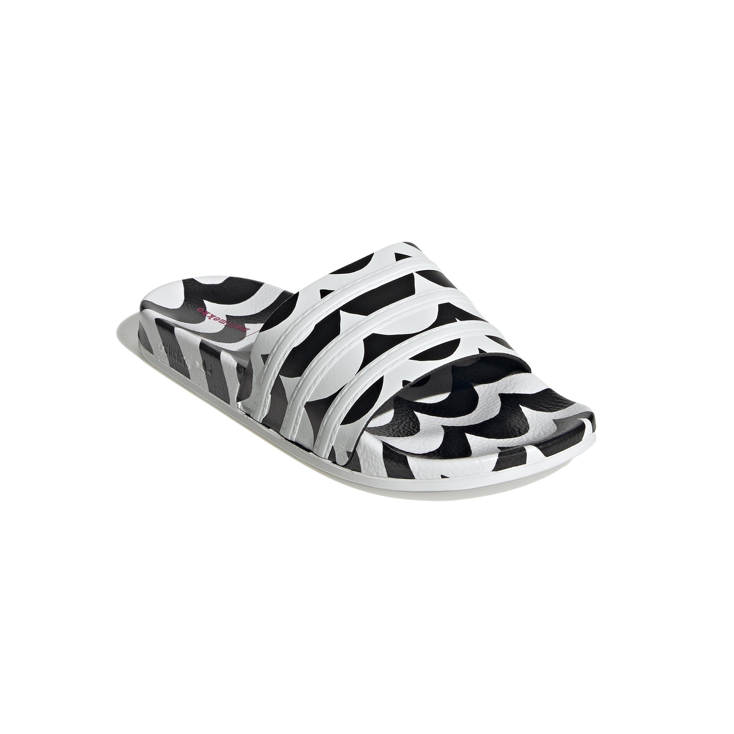 Marimekko Adilette Slides, Black, A901_ONE, large image number 1