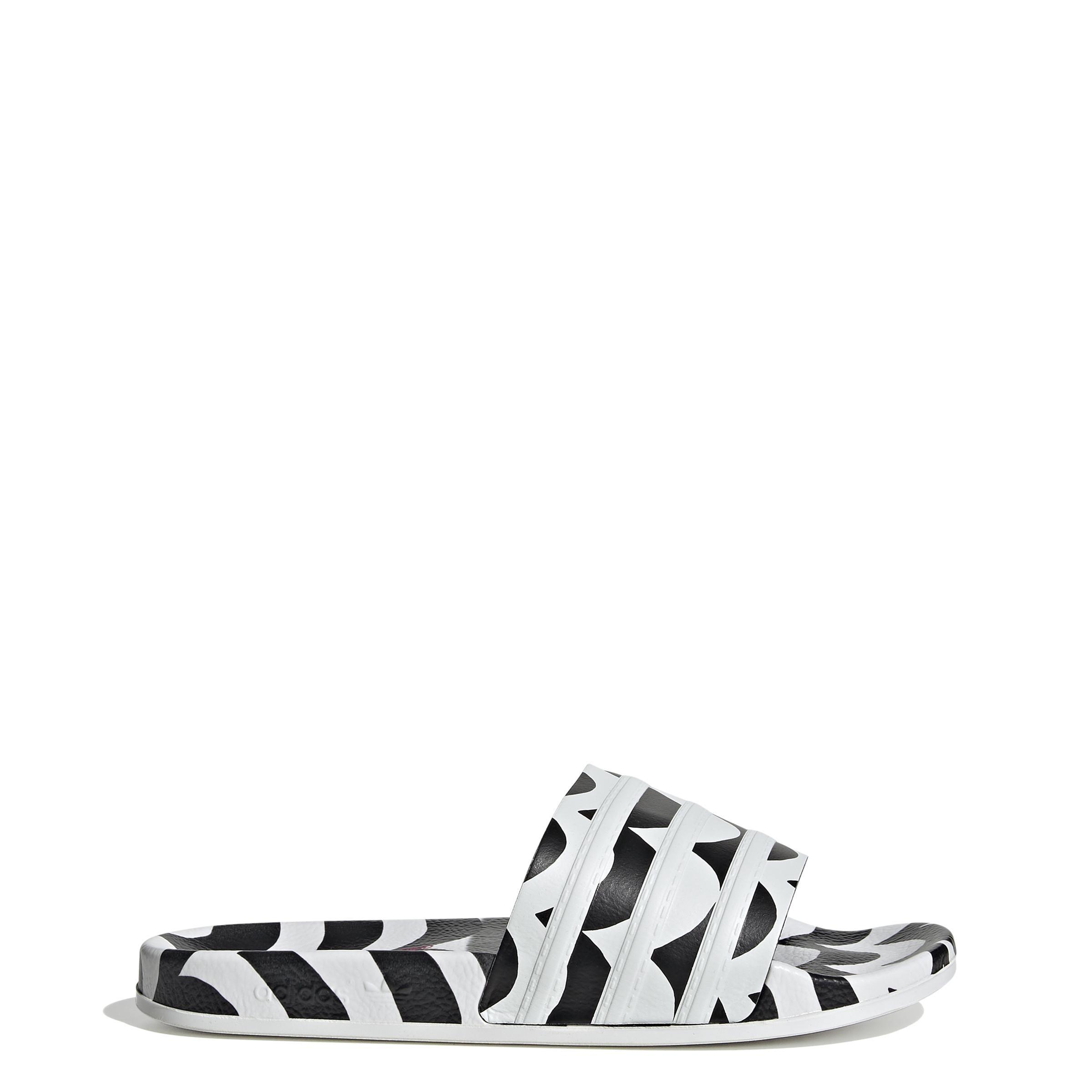 Marimekko Adilette Slides, Black, A901_ONE, large image number 5