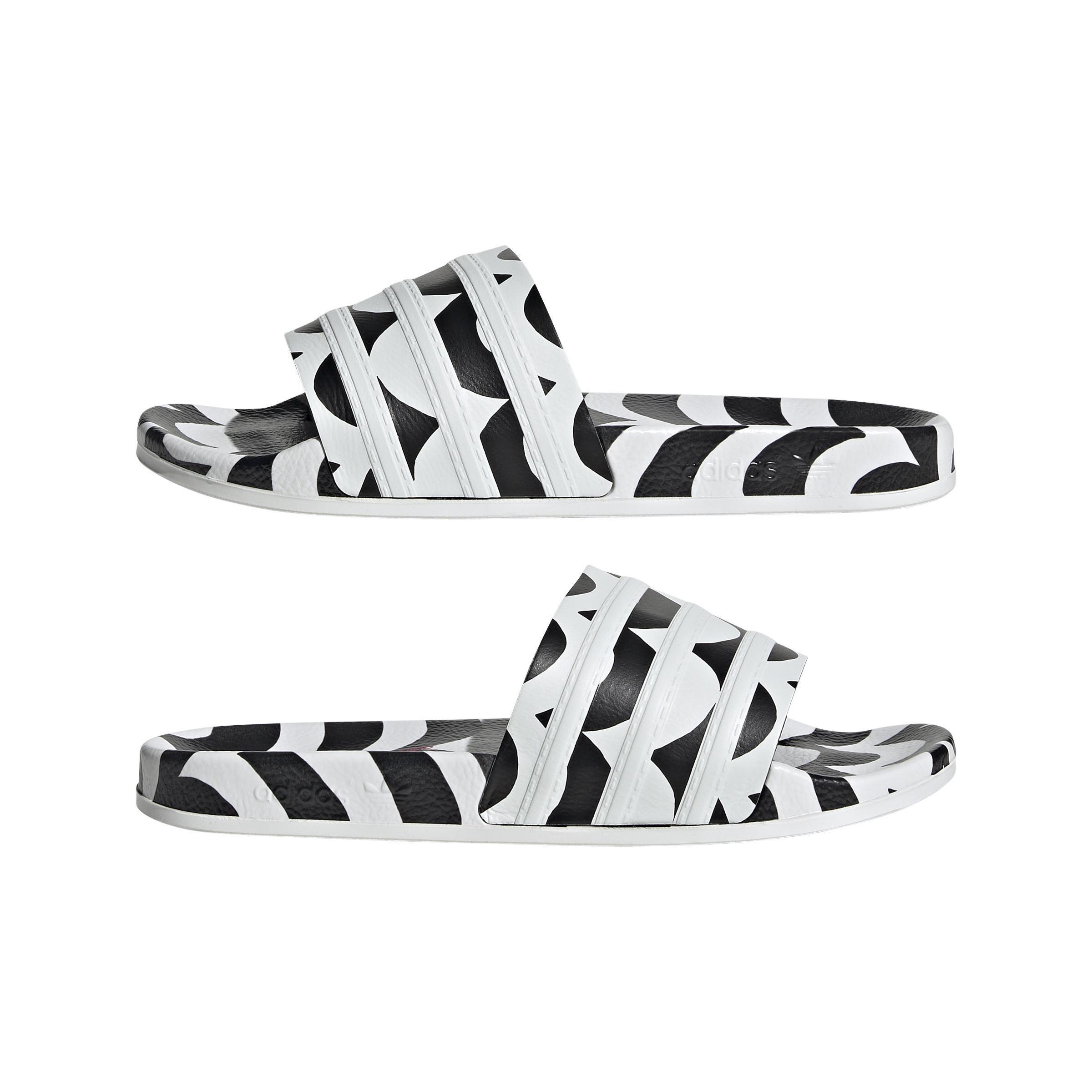 Marimekko Adilette Slides, Black, A901_ONE, large image number 8