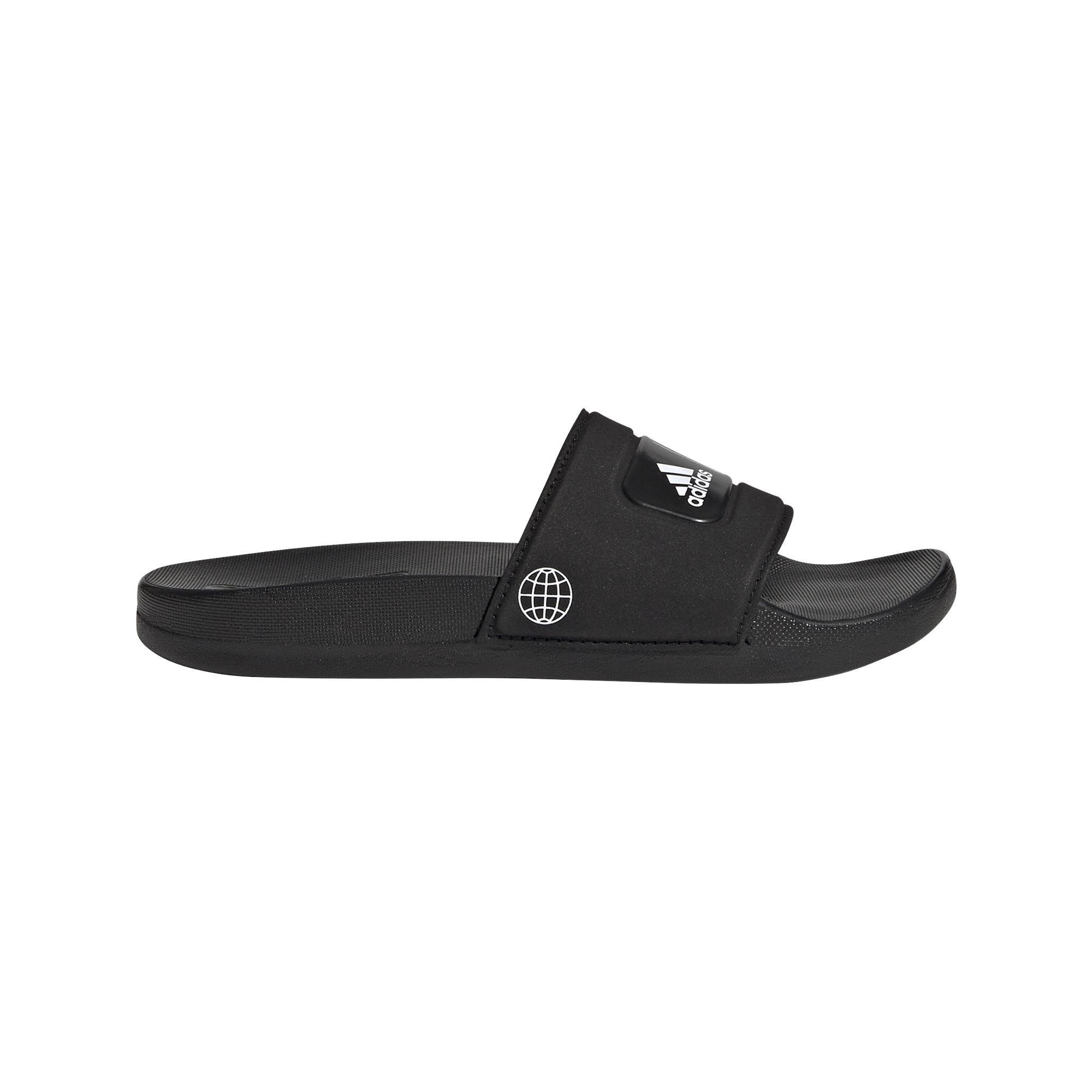 Unisex Kids Adilette Comfort X Lego Slides, Black, A901_ONE, large image number 0