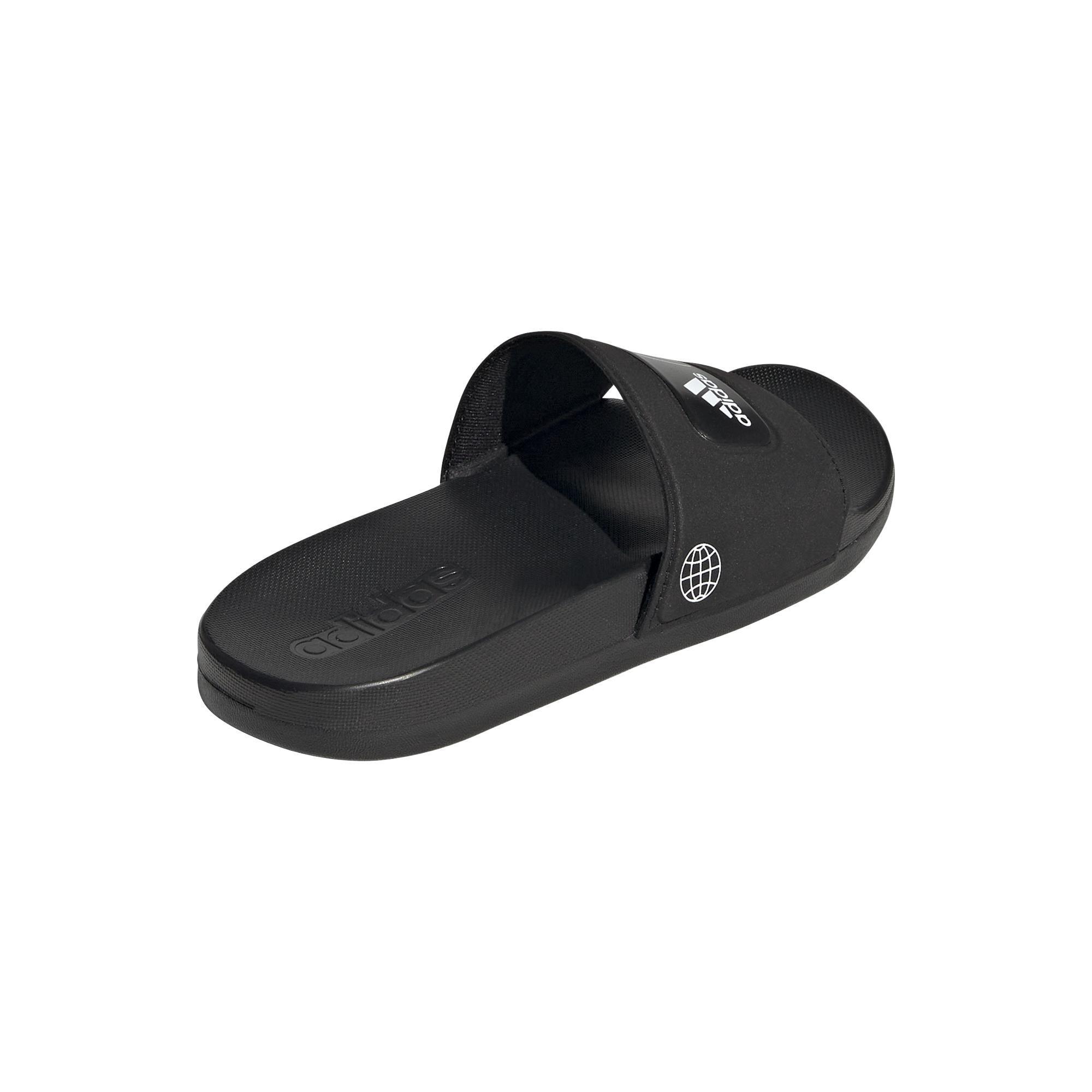 Unisex Kids Adilette Comfort X Lego Slides, Black, A901_ONE, large image number 3