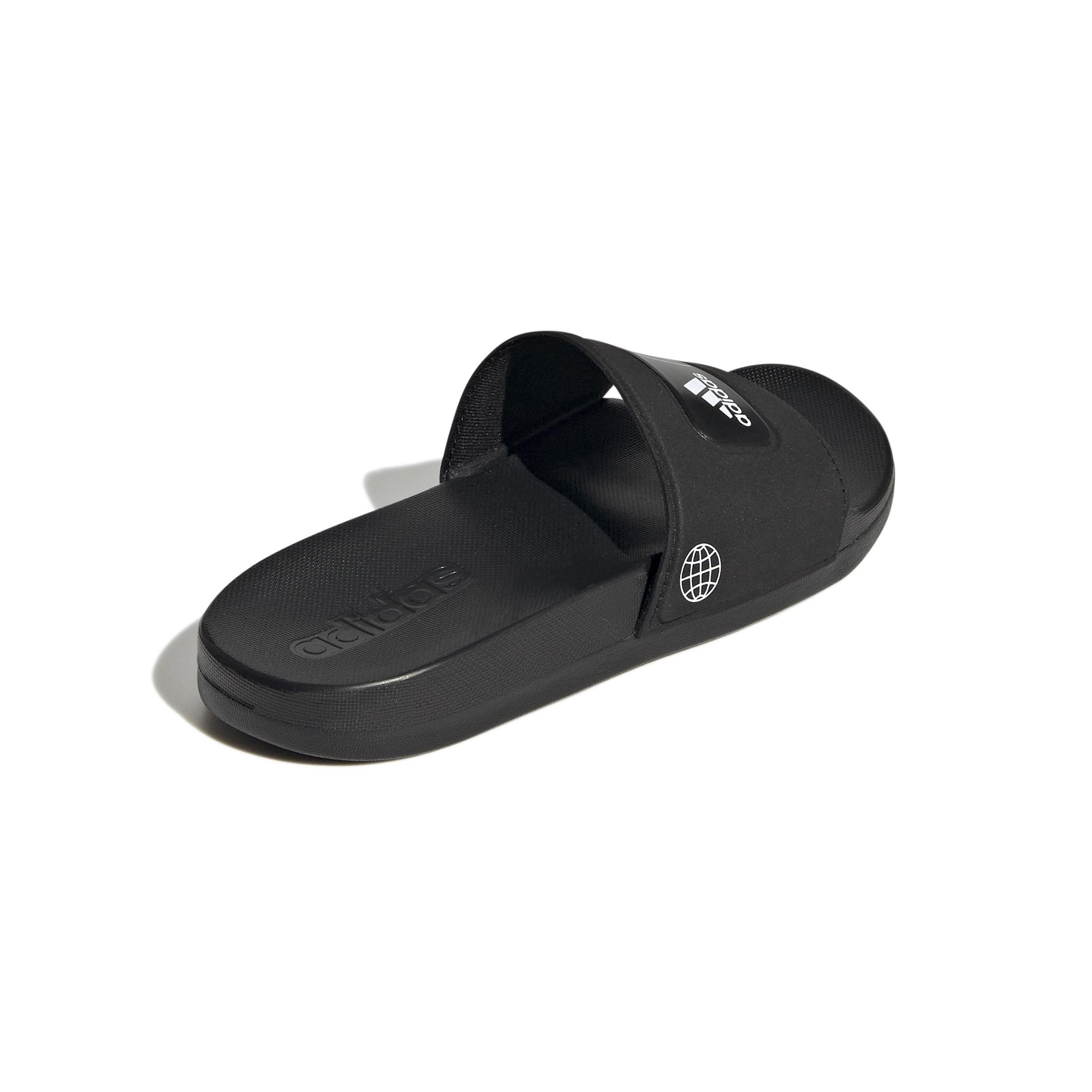 Unisex Kids Adilette Comfort X Lego Slides, Black, A901_ONE, large image number 5