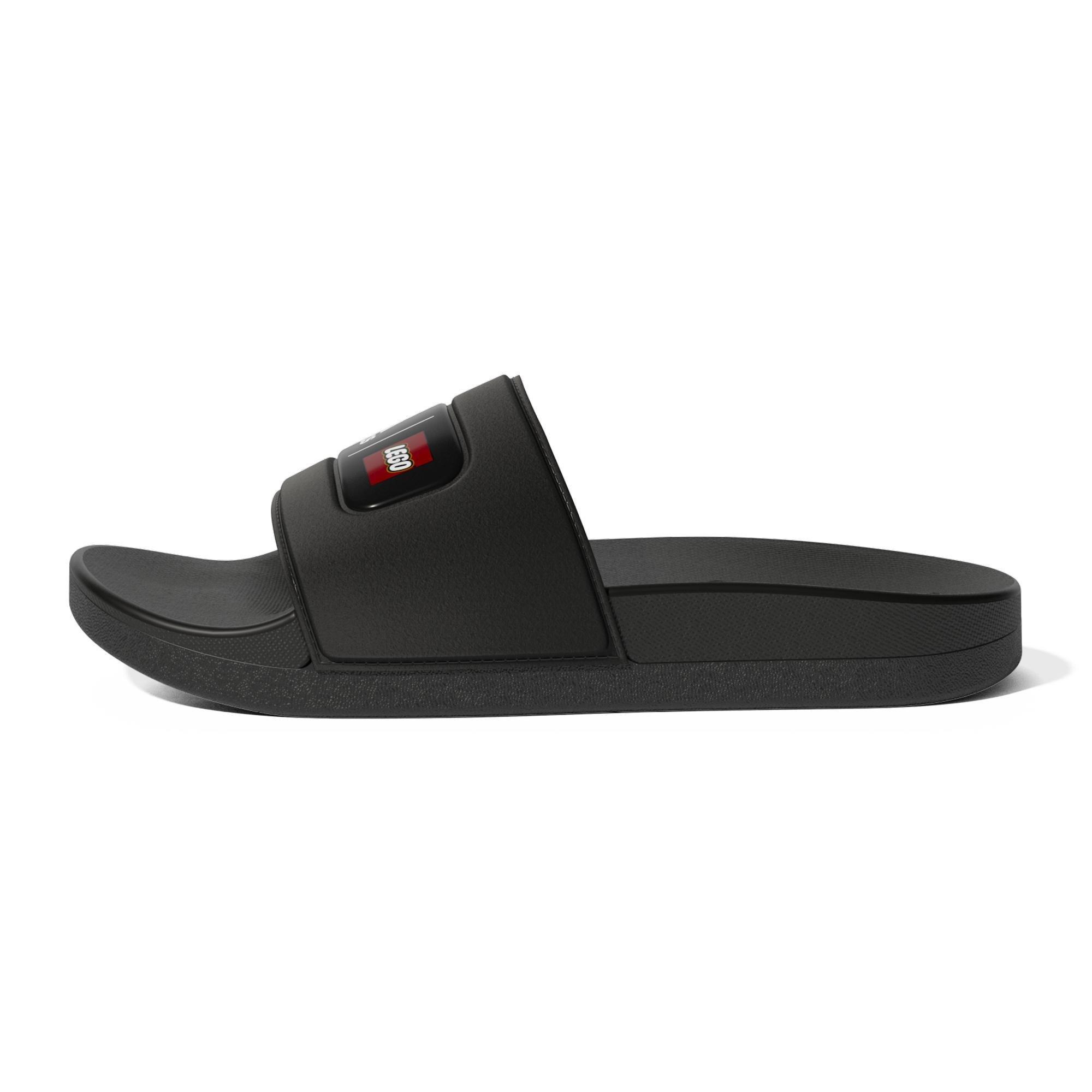 Unisex Kids Adilette Comfort X Lego Slides, Black, A901_ONE, large image number 10