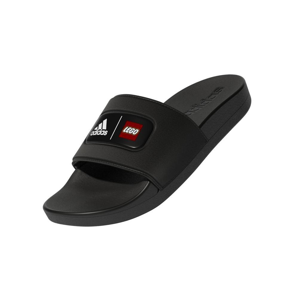 Unisex Kids Adilette Comfort X Lego Slides, Black, A901_ONE, large image number 21