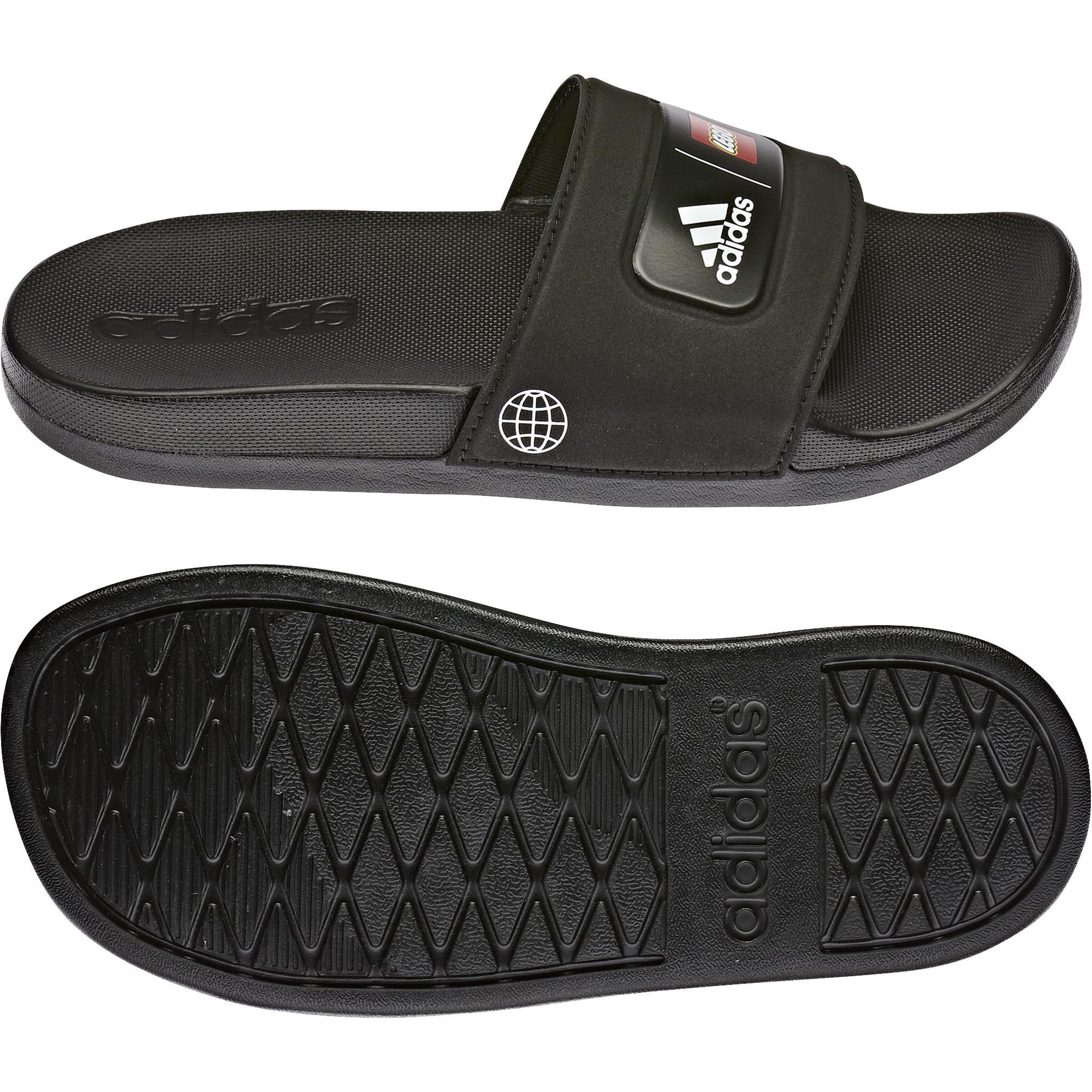 Unisex Kids Adilette Comfort X Lego Slides, Black, , large image number 25
