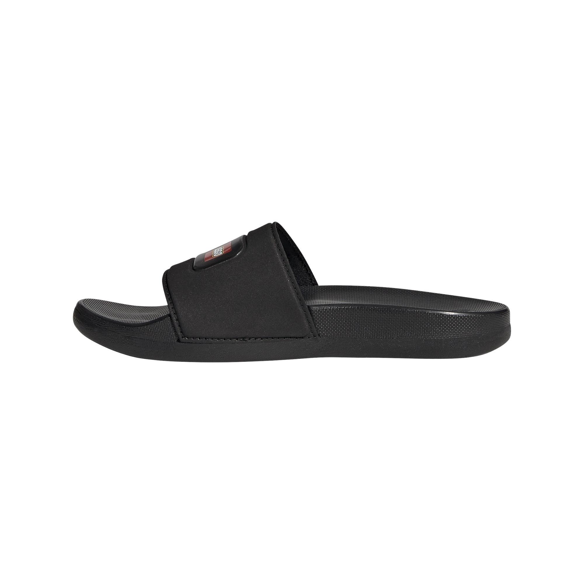 Unisex Kids Adilette Comfort X Lego Slides, Black, A901_ONE, large image number 26