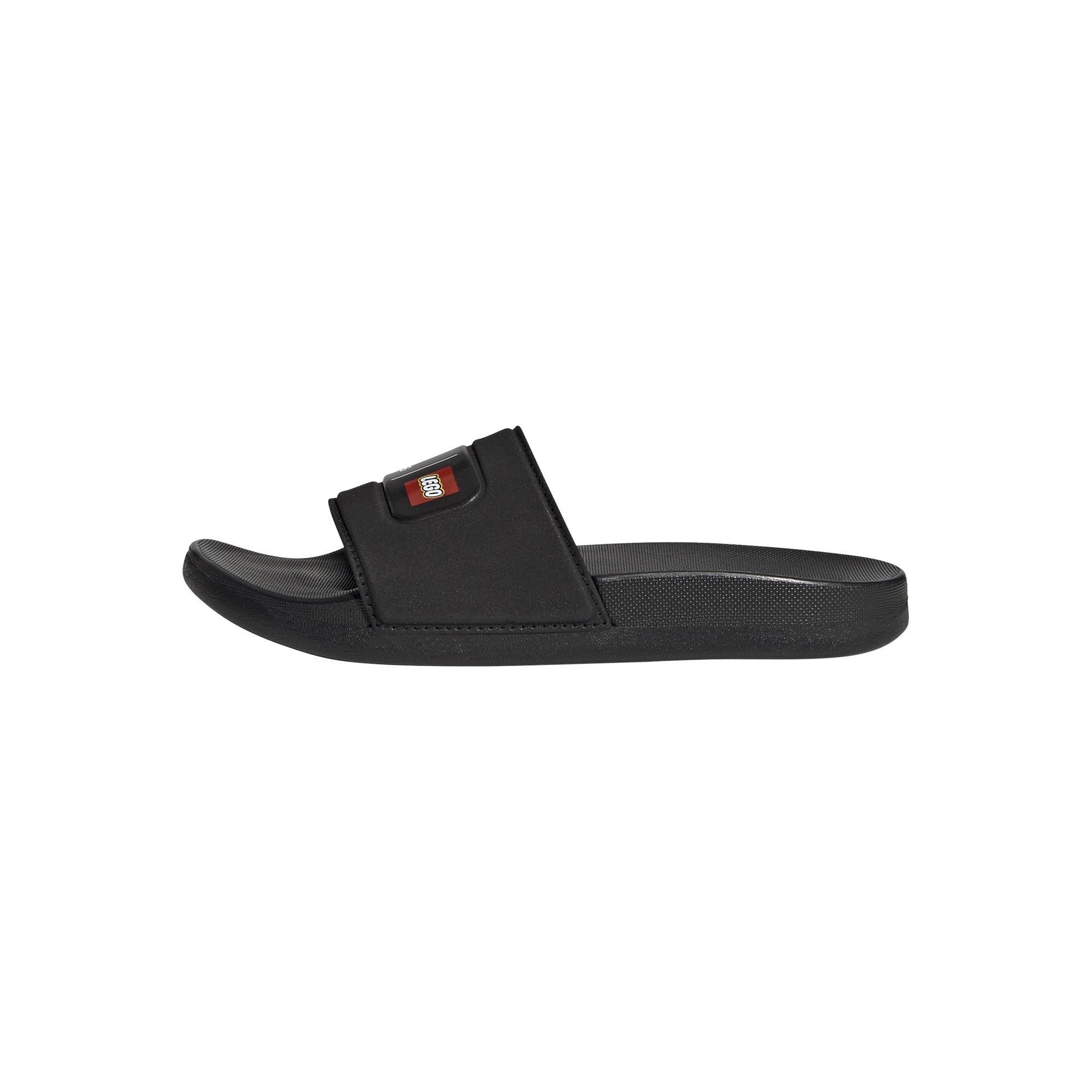 Unisex Kids Adilette Comfort X Lego Slides, Black, A901_ONE, large image number 31