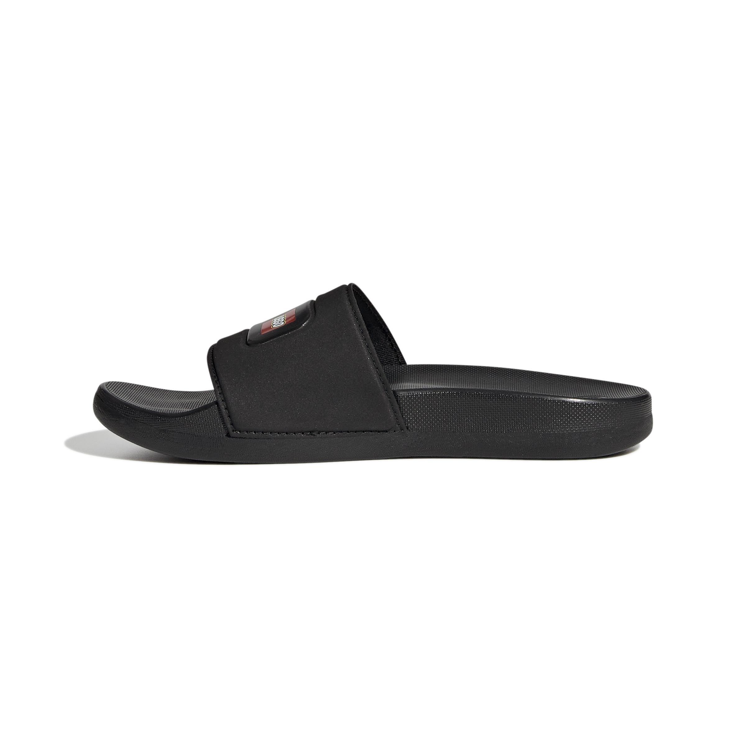 Unisex Kids Adilette Comfort X Lego Slides, Black, A901_ONE, large image number 32