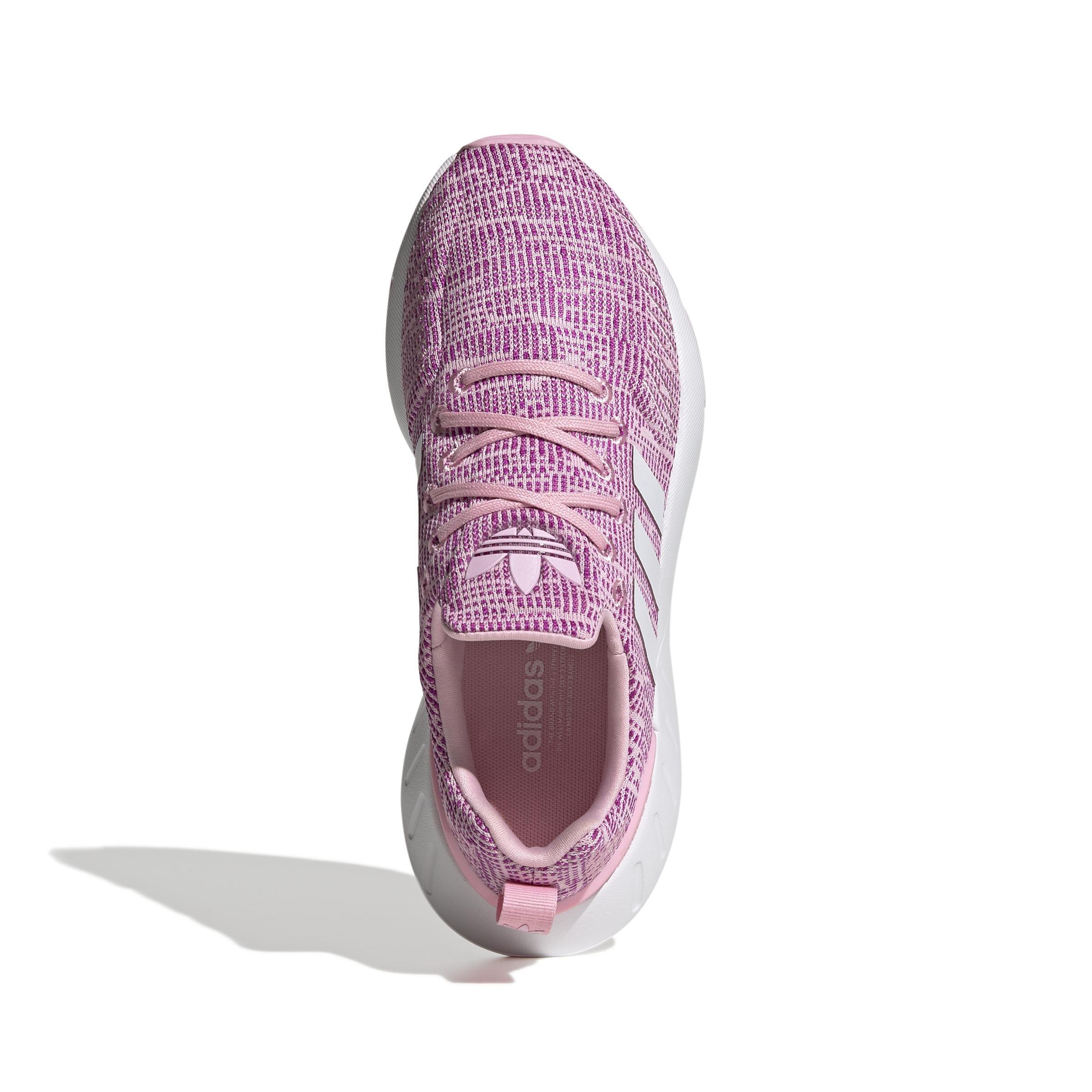 Adidas swift run hot sale grey and pink