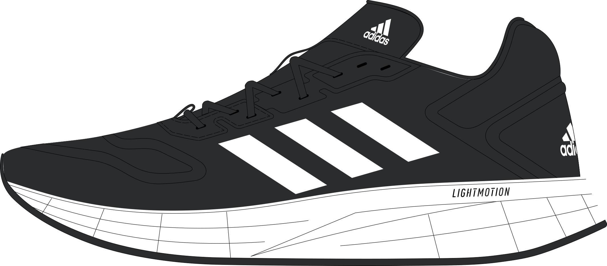 Duramo 10 Shoes, Black, A901_ONE, large image number 6