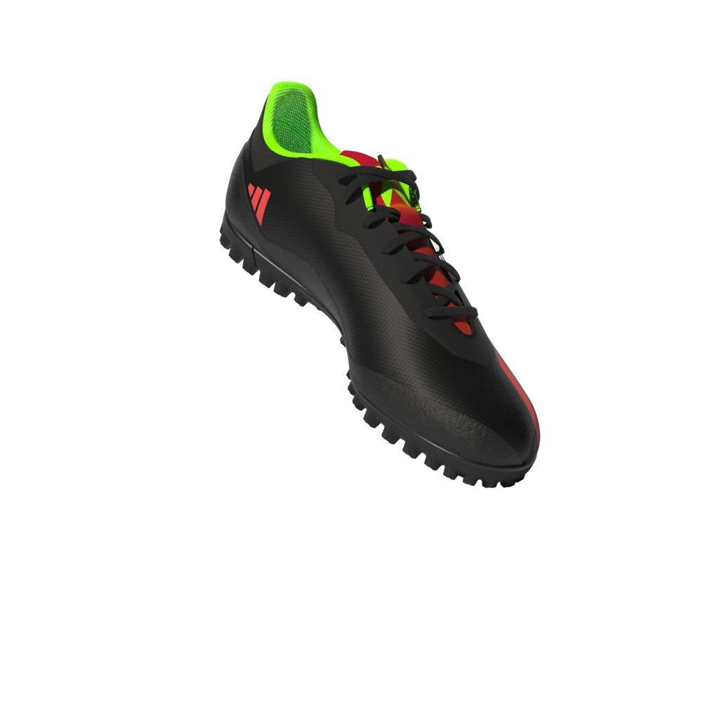 Unisex Speedportal.4 Turf Boots, Black, A901_ONE, large image number 4